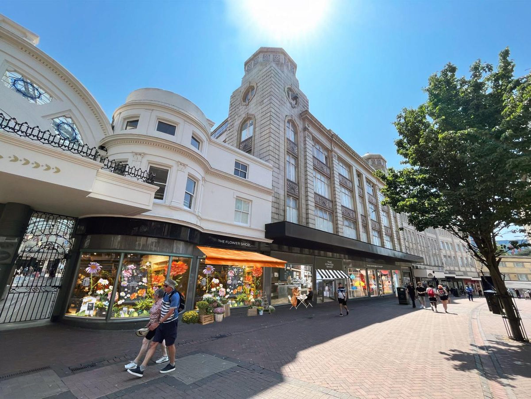Bright's House on Old Christchurch Road in Bournemouth town centre — the former House of Fraser department store